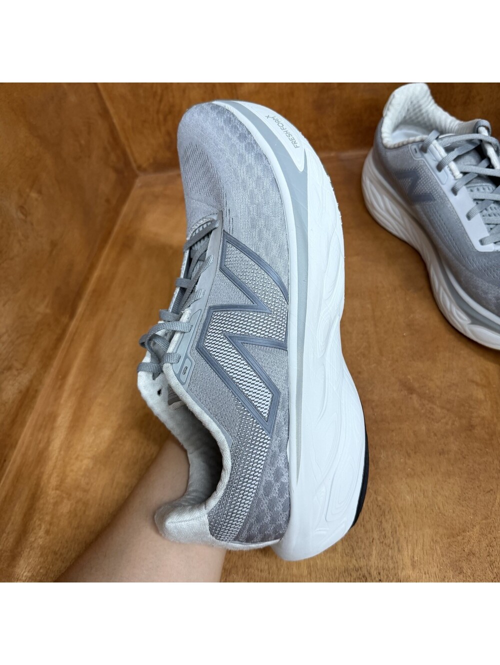 New Balance Fresh Foam X 1080v14 Shoes Mens 11.5 D Gray White Sneakers M108014G - Picture 15 of 15